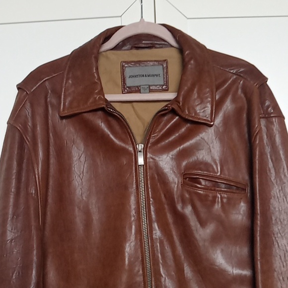 Johnston and Murphy 100% Genuine Leather Size XL Color Brown - Picture 3 of 5